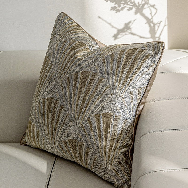 Living Room Sofa Jacquard Pillow Cover