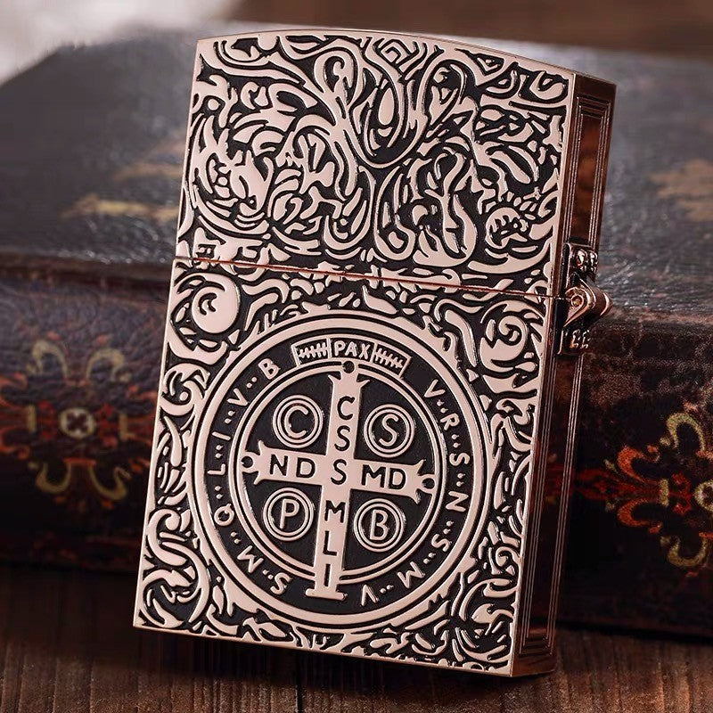 Constantine Pattern Pure Copper Kerosene Lighter
