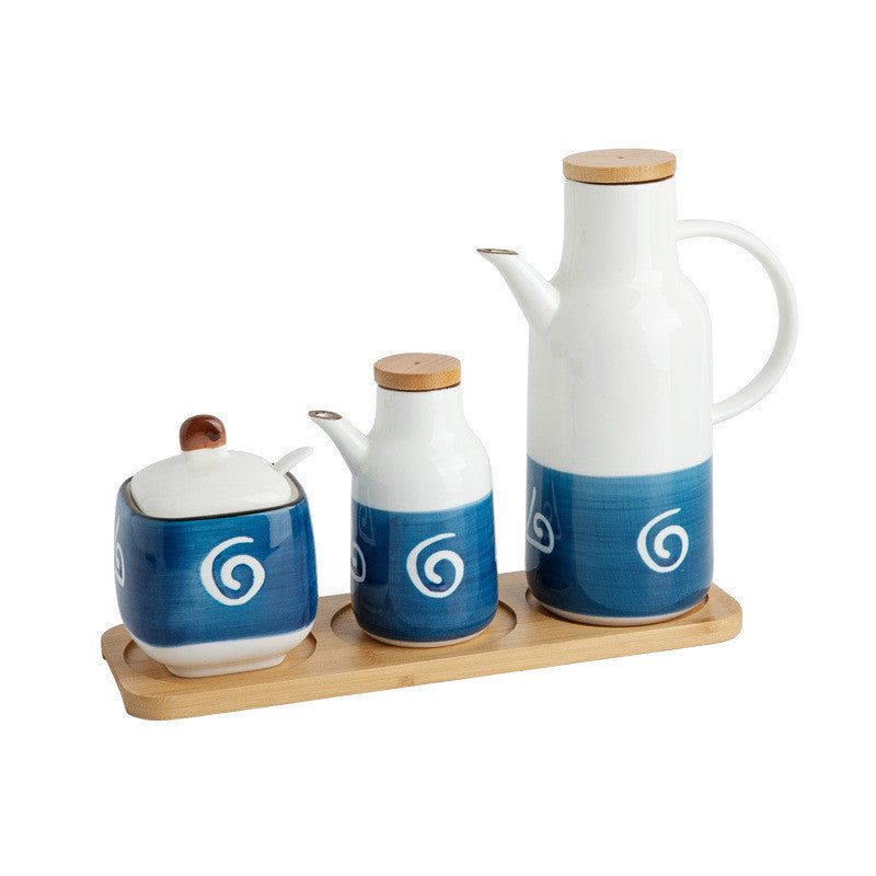 Oil Pot Soy Sauce Vinegar Pot Condiment Bottle