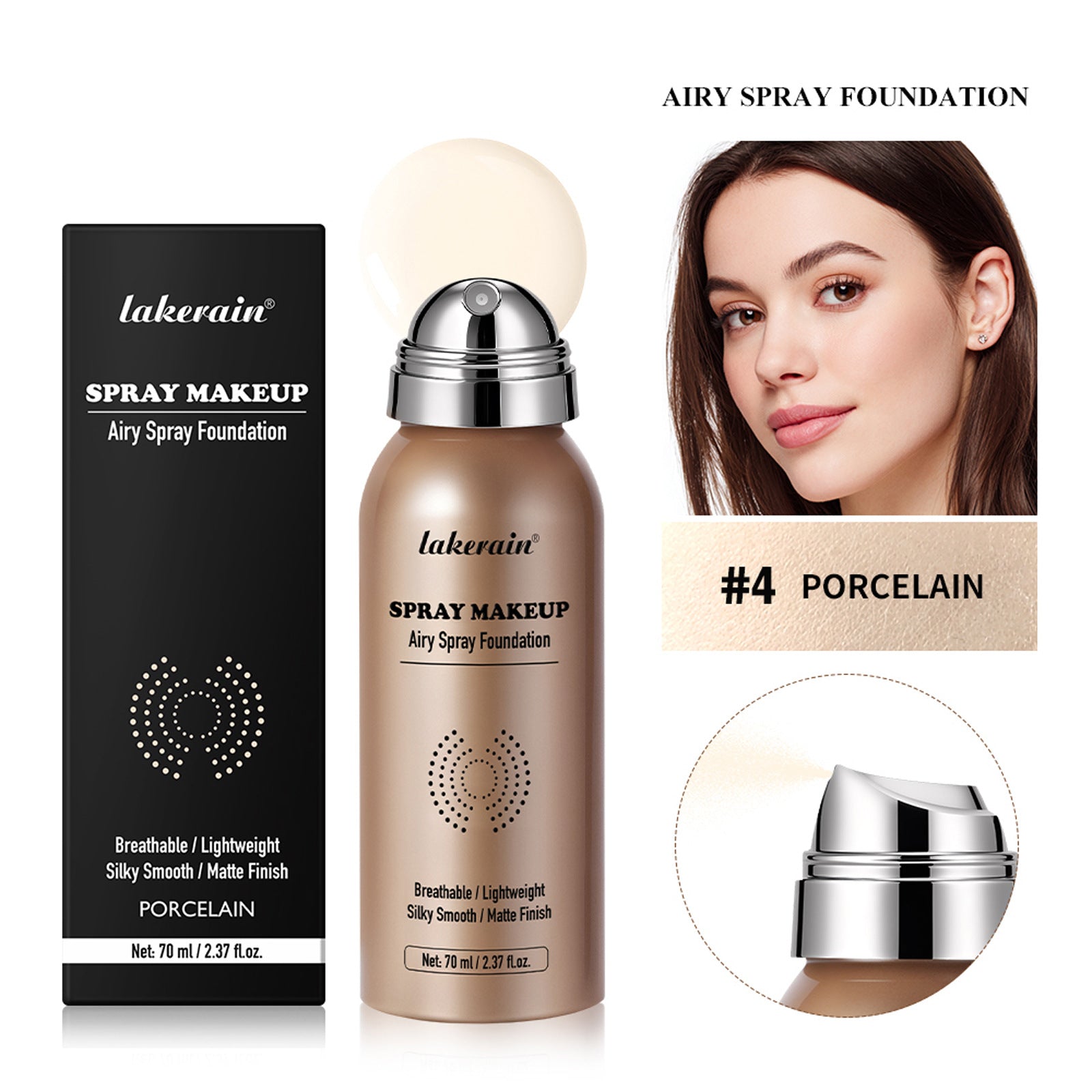 Even Skin Tone Concealer Liquid Long-lasting Powder