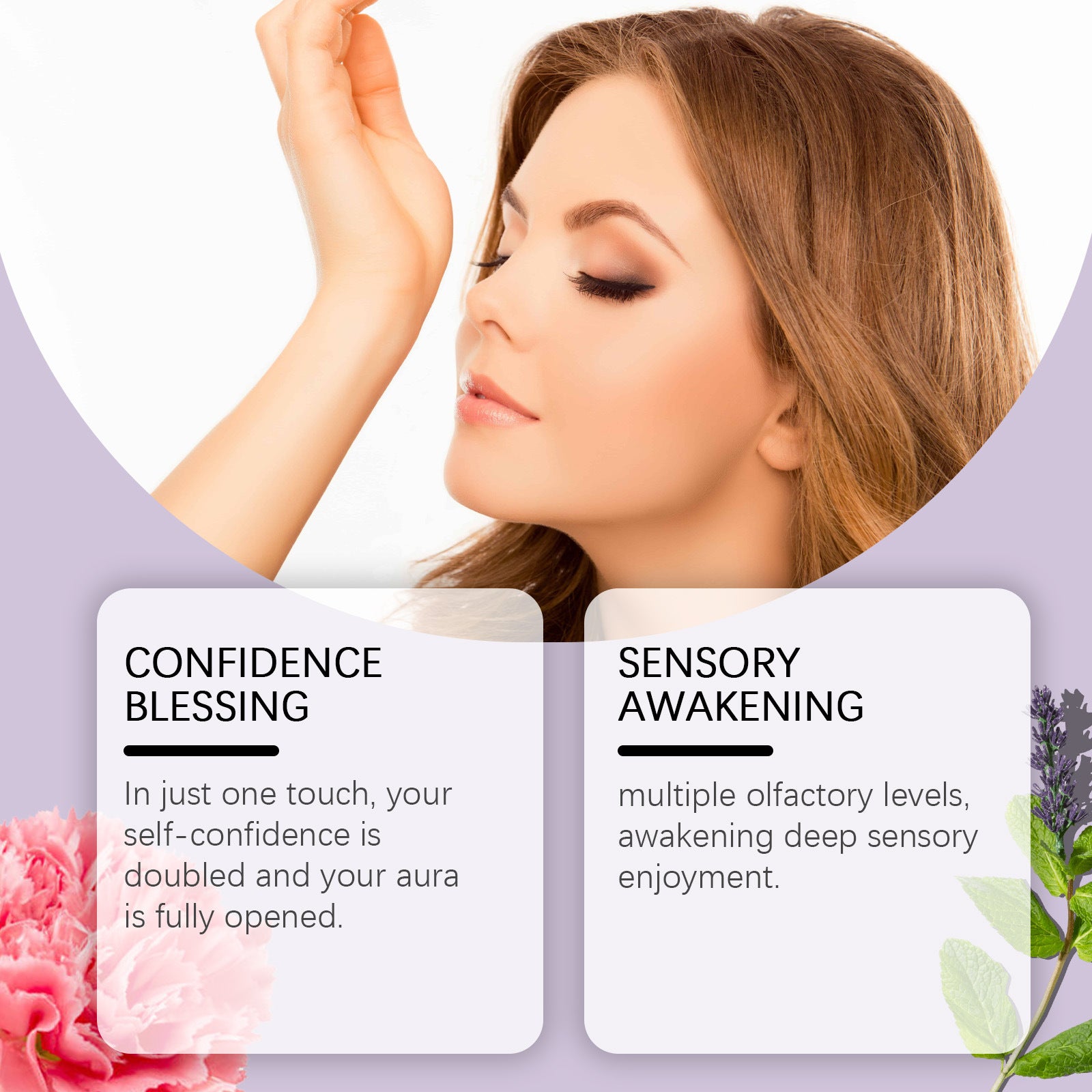 Women's Ball Perfume Natural Fresh Lasting Fragrance Daily Dating Elegant Niche Carnation