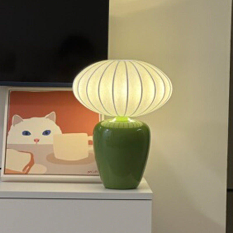 Ceramic Retro Personalized Creative Atmosphere Light Luxury Bedside Decorations Table Lamp