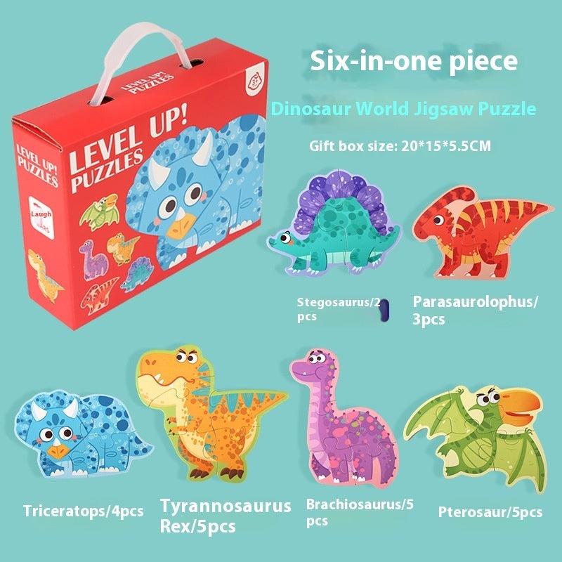 Portable Gift Box Puzzle Children Education Baby Boys And Girls Toys Puzzle Gift Box