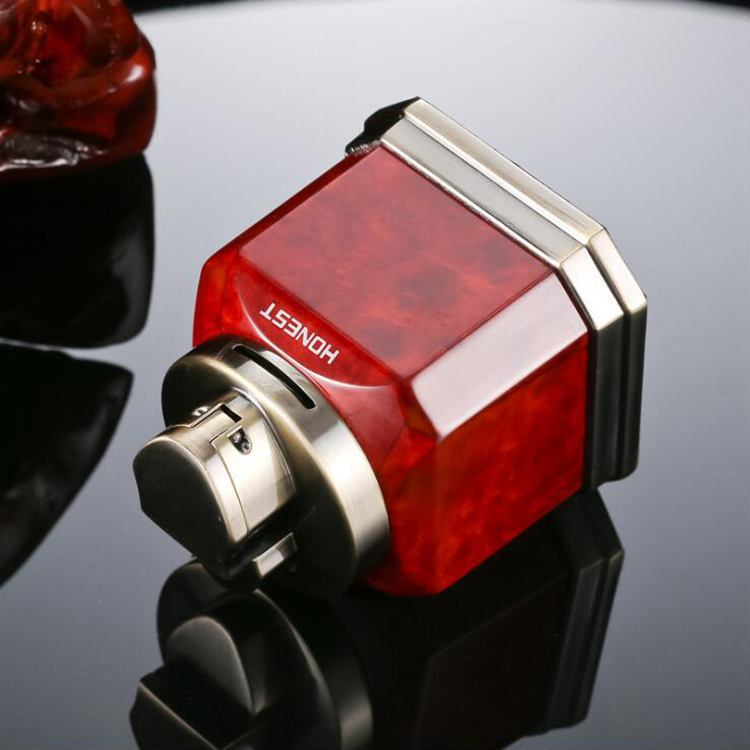 Octagon Metal Desktop Inflatable Lighter