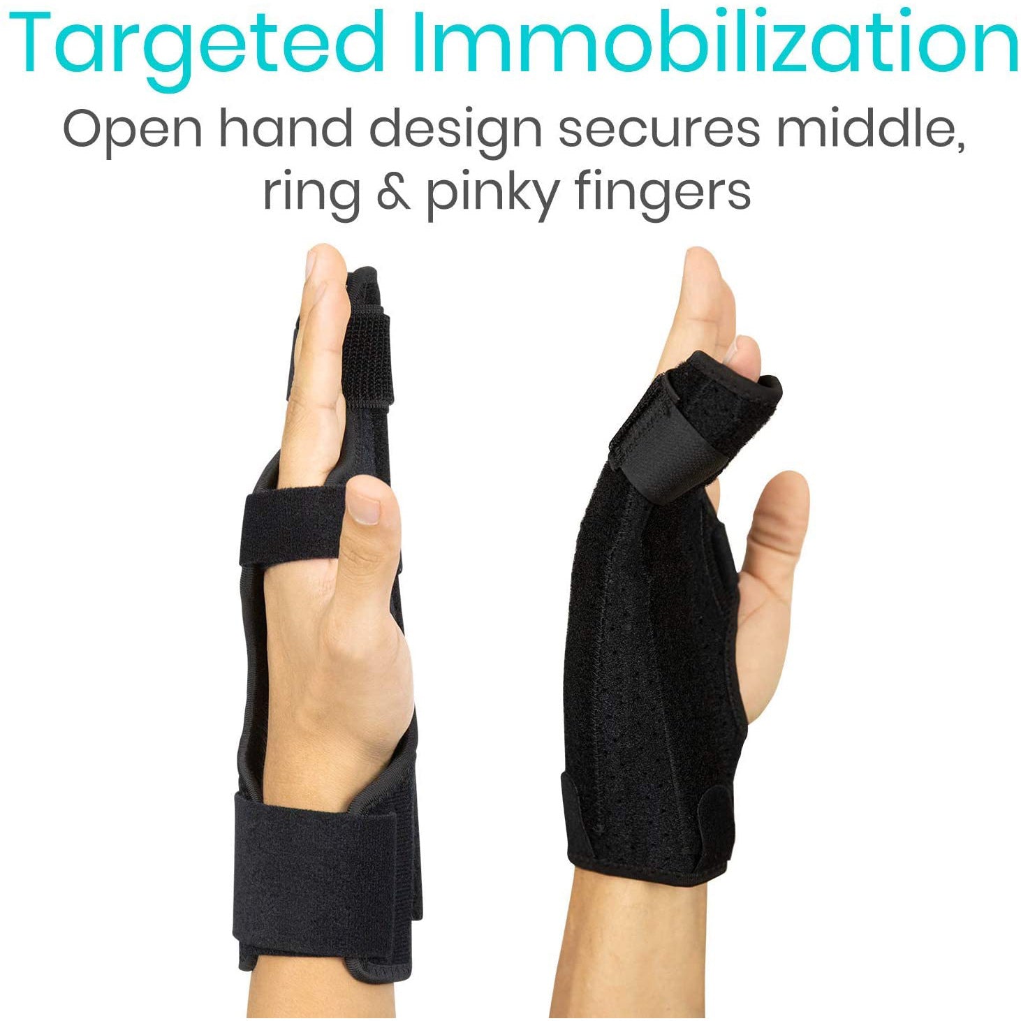 Double Finger Fixed Protective Gear Fracture Support