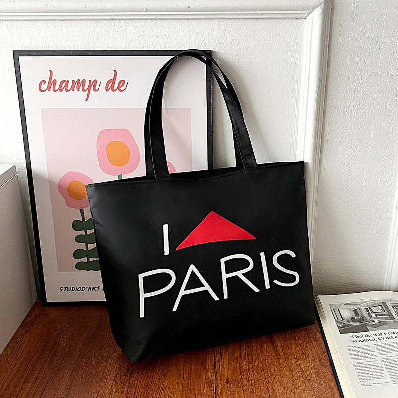 Fashion Canvas Large Capacity Women's Shoulder Bag