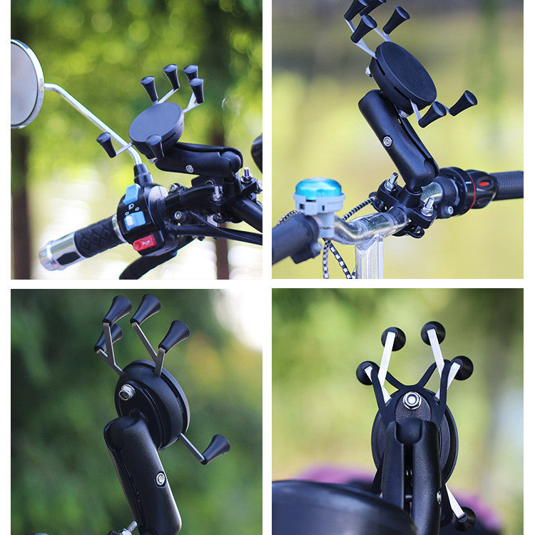 Motorcycle Bike Six Claw Phone Holder