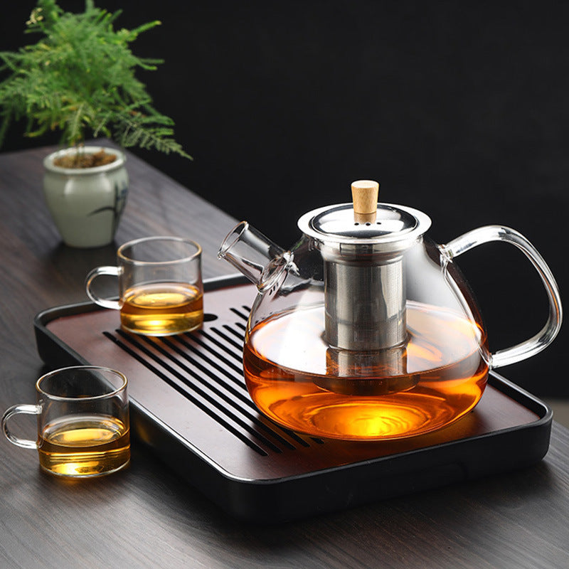 Large Teapot Heating High Temperature Resistance Tea Water Separation