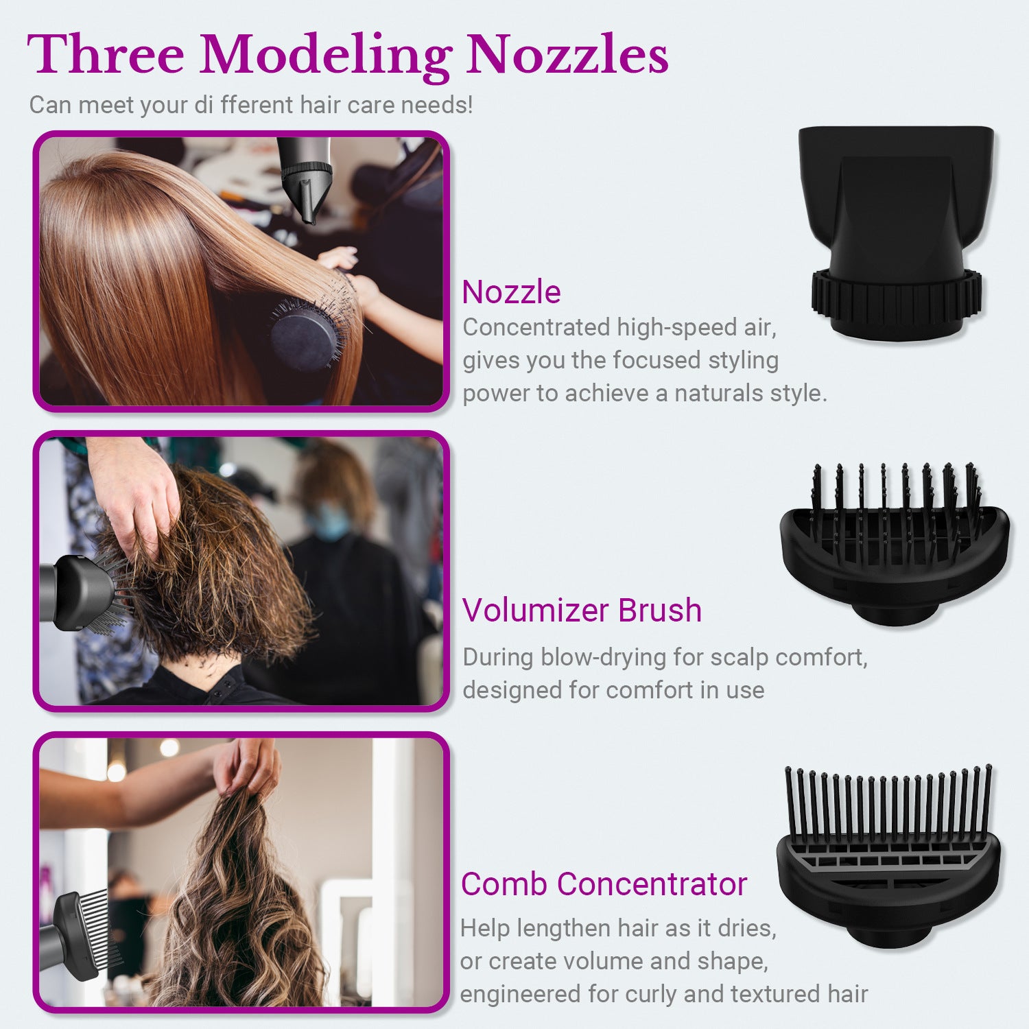 A Constant Temperature Household Hair Dryer Is Compact
