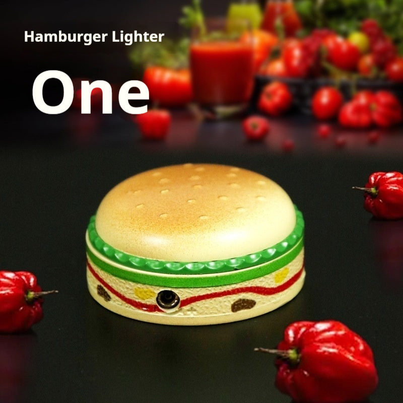 Creative Cute Small Hamburger Lighter