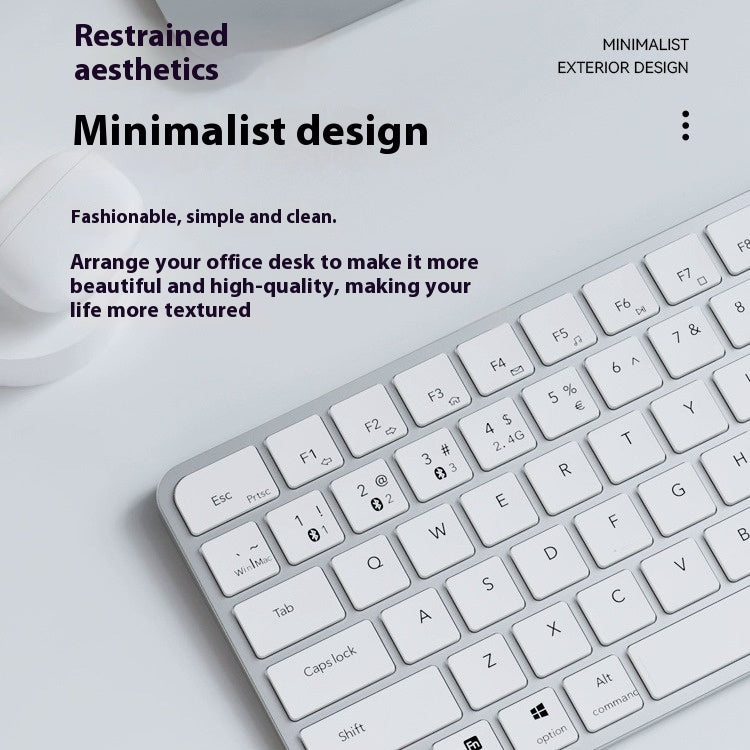 Adjustable Scissor Architecture Wireless Lightweight Bluetooth Keyboard