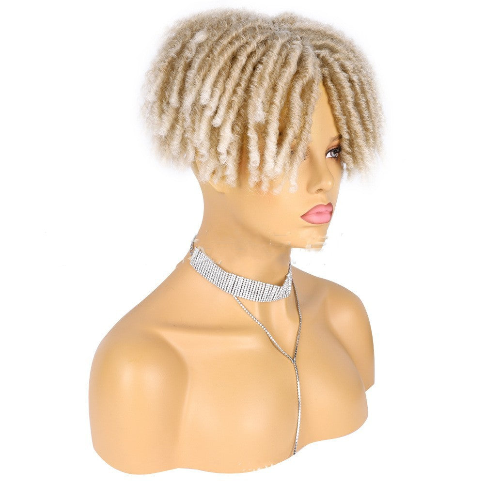 Hollow Chemical Fiber Dreadlocks Hair Block Wig