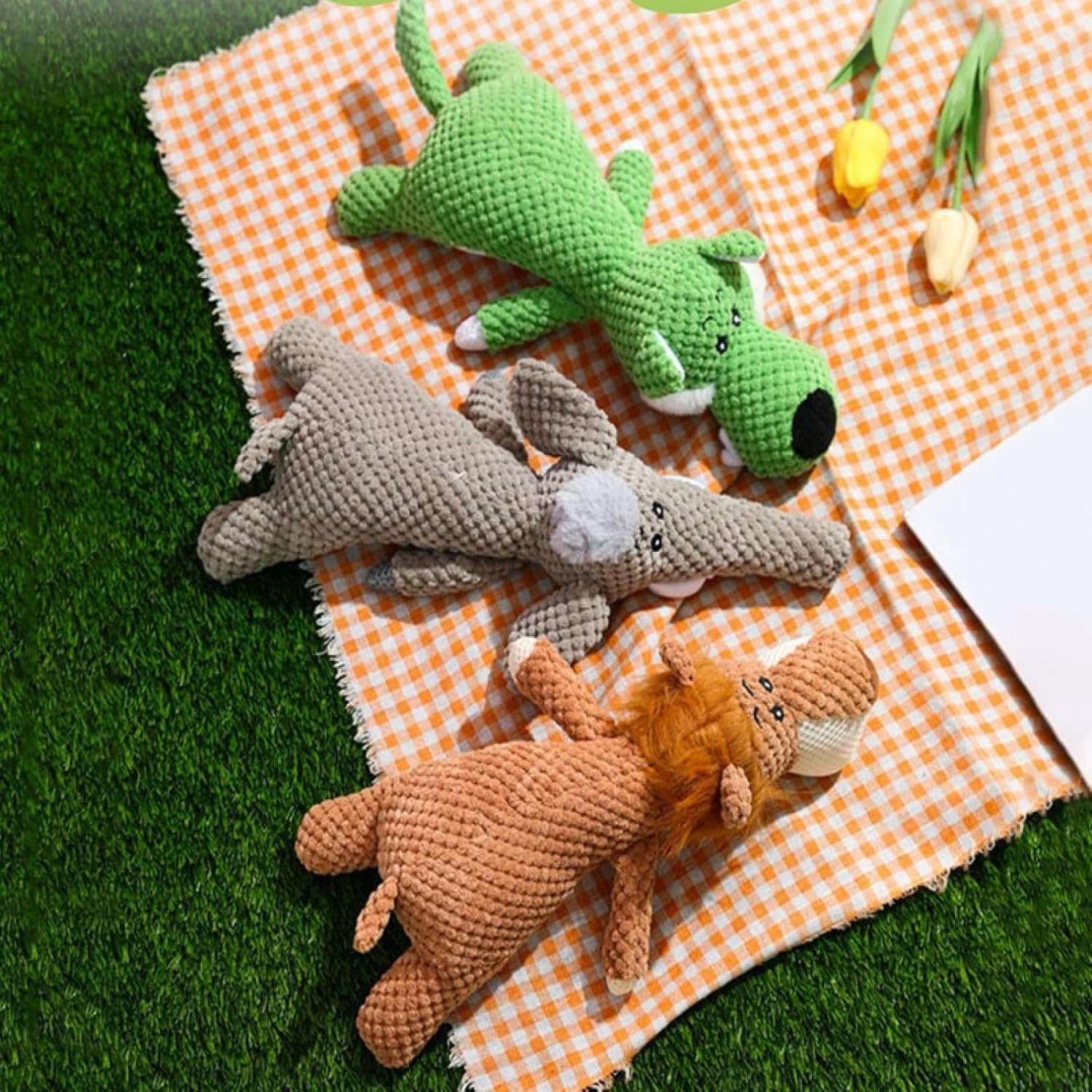 Pet Toy Plush Dog Grinding Teeth Interactive Toy Cute Animal Shape