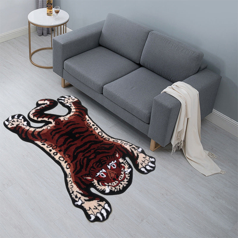 Domineering Tiger Carpet Plush Animal Ornaments