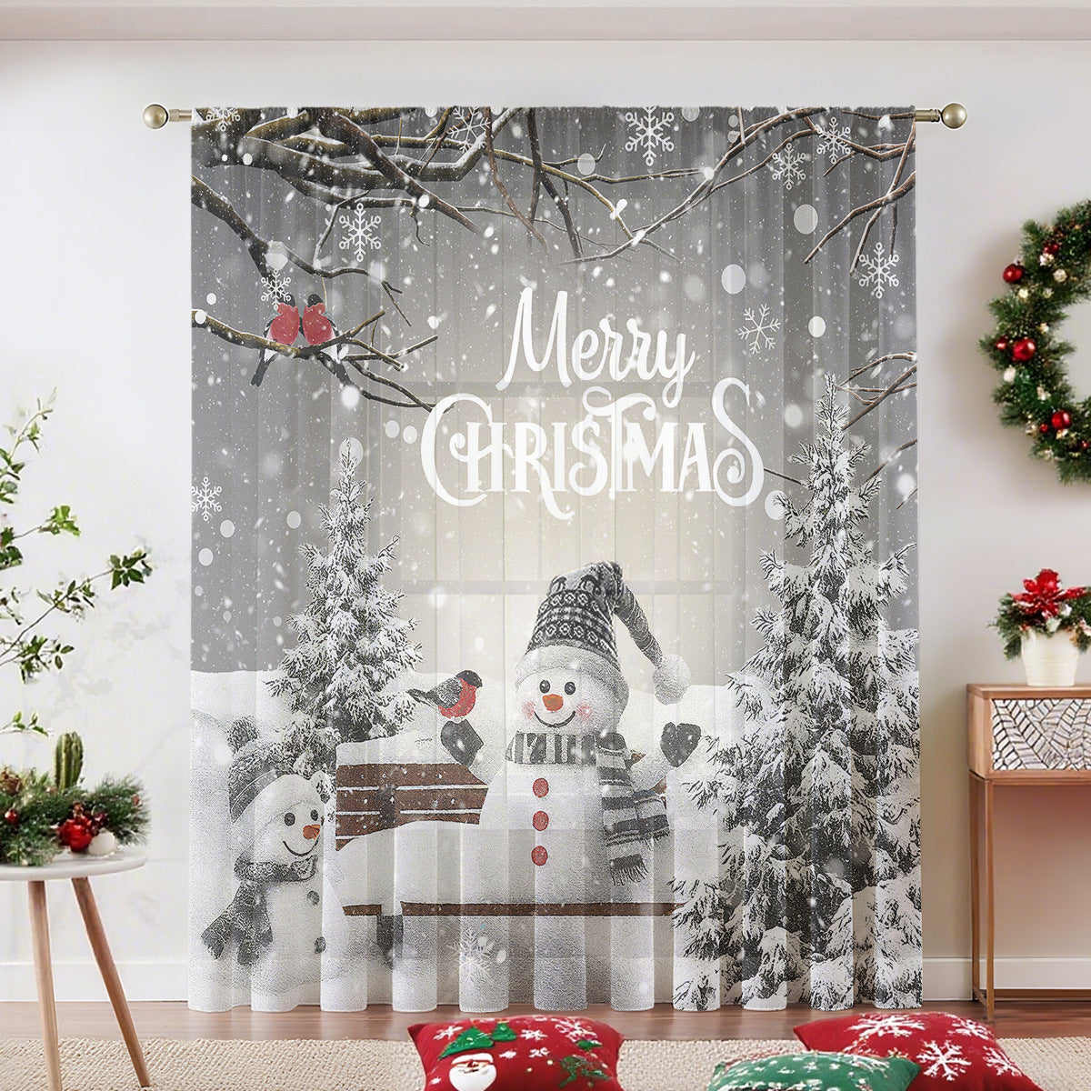 New Christmas Series Window Screen