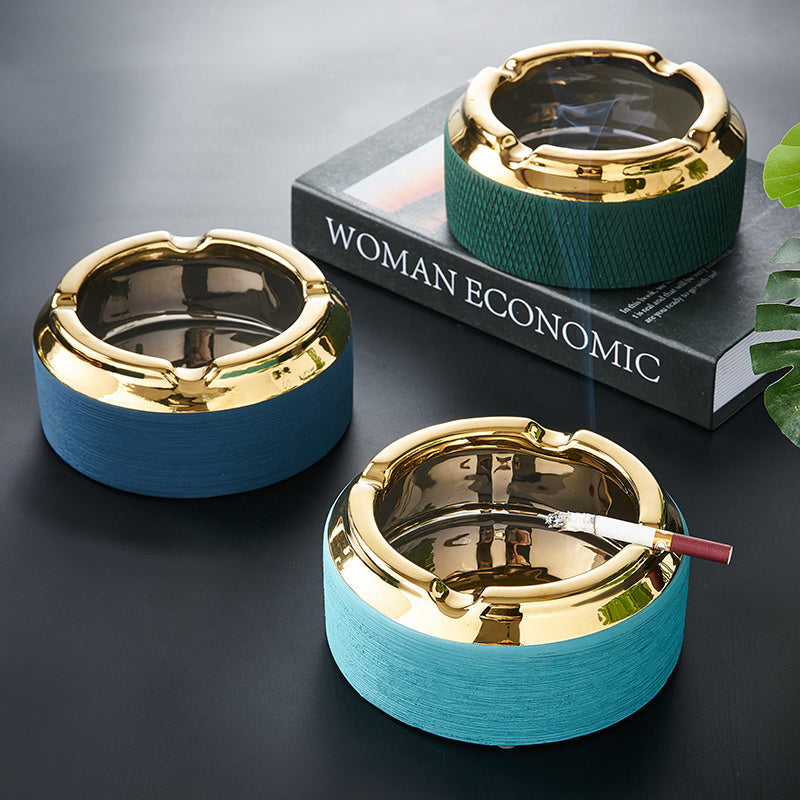 High-end Light Luxury Home Living Room Large Super Large Creative Personality Trend Ashtray