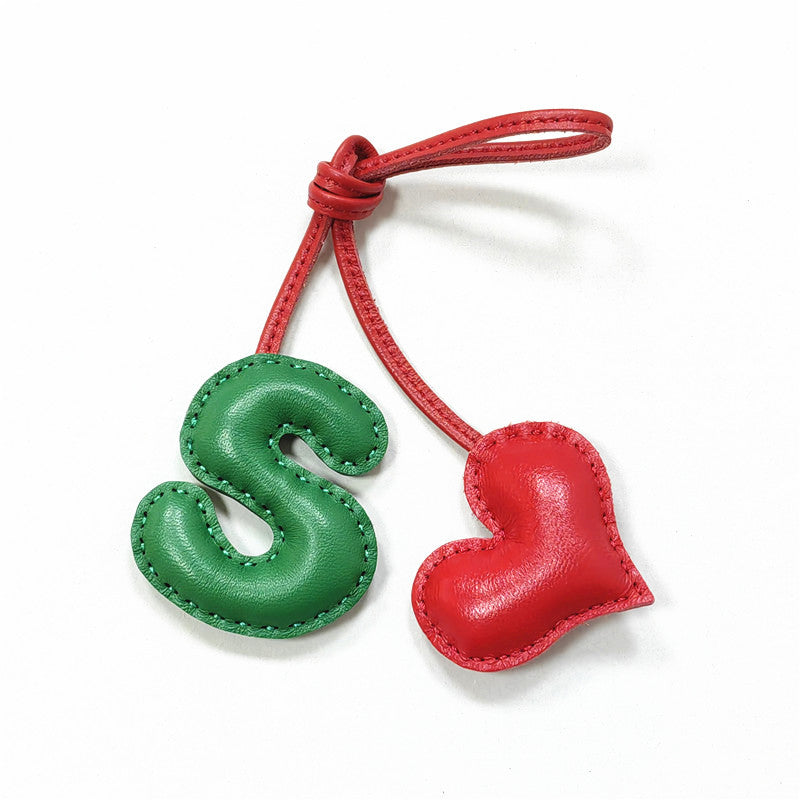 Handmade Stitching Letters With Love English Letters Bag Ornaments