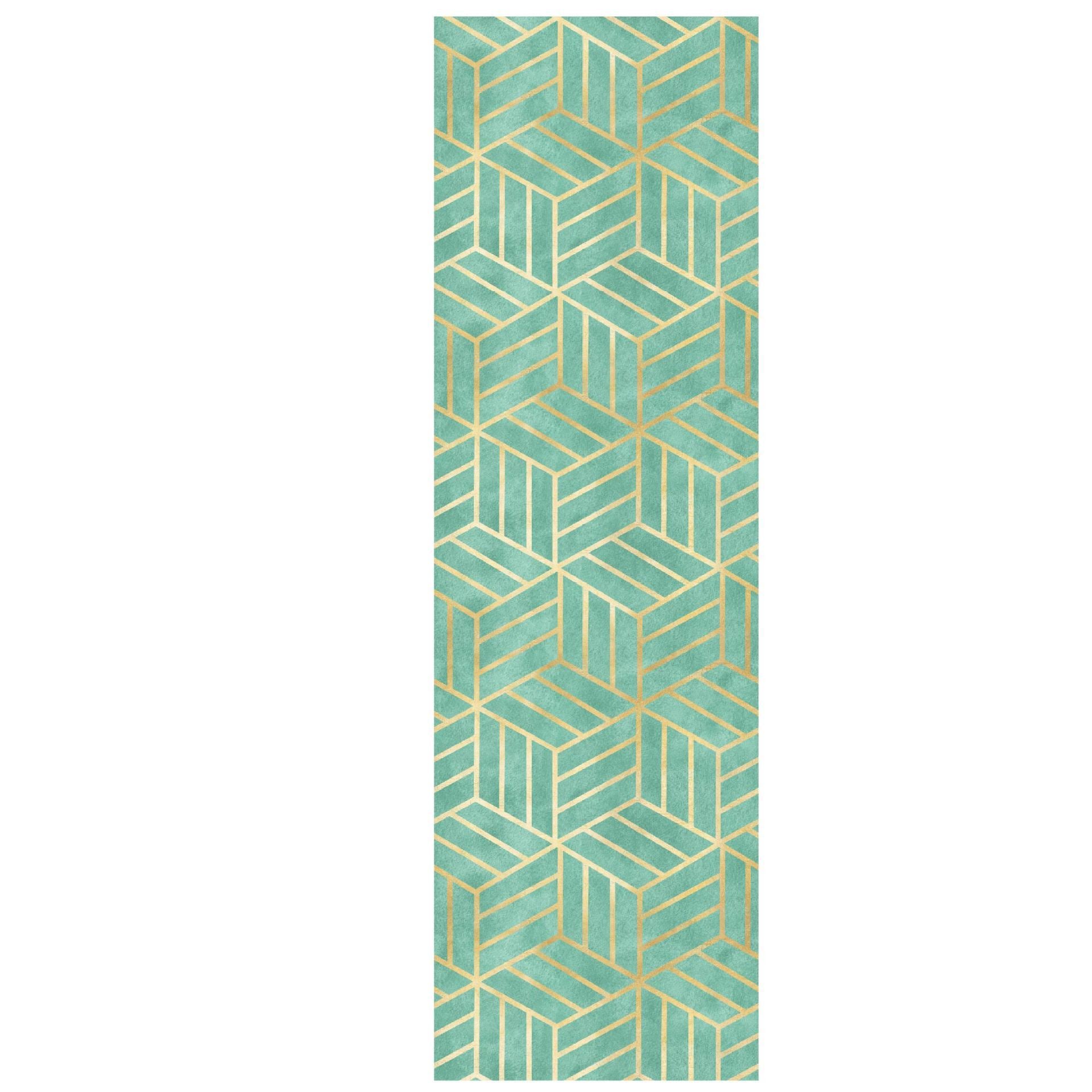 Minimalist Lines Printed Waterproof And Stain-resistant Removable Wallpaper