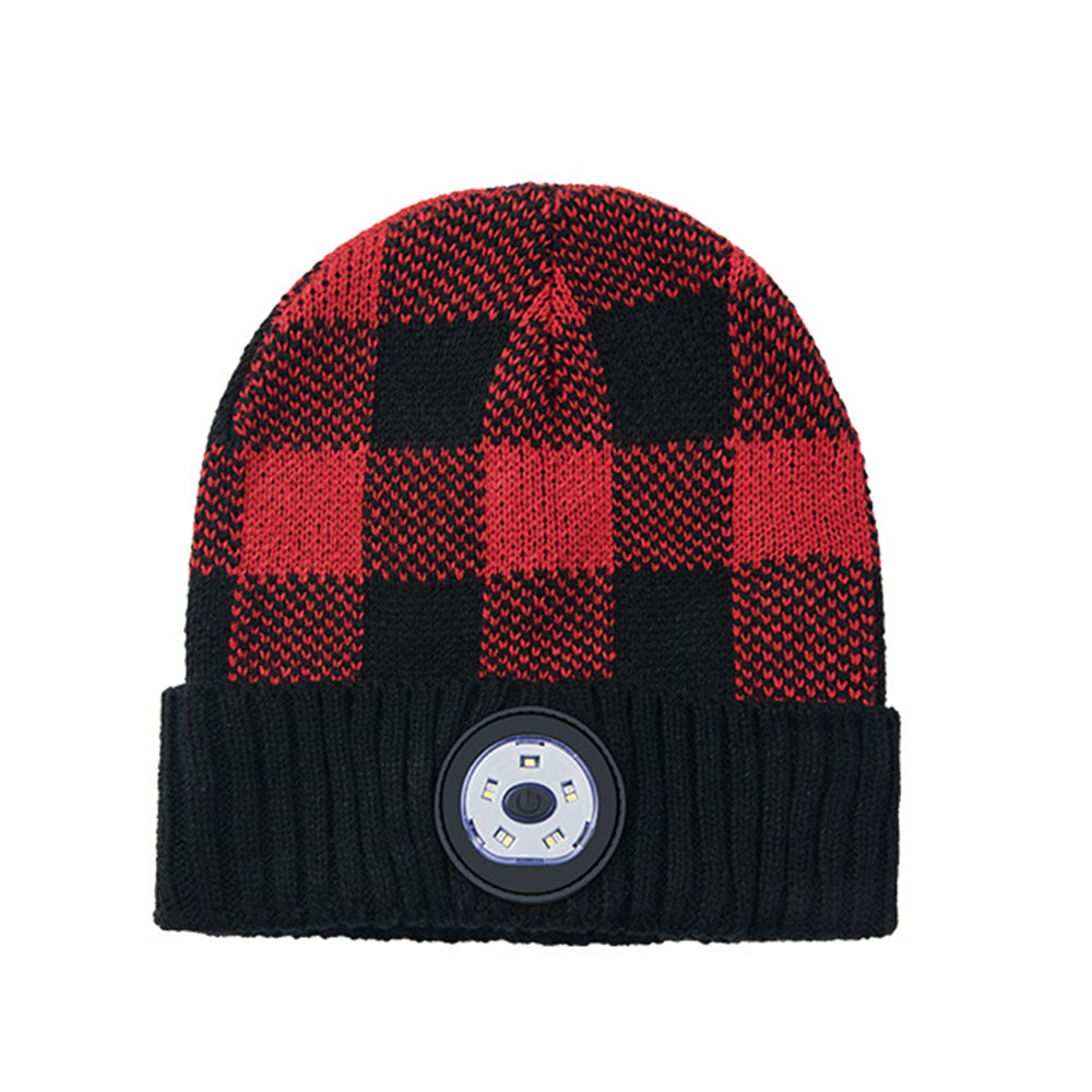 Bluetooth 5.0 Binaural Stereo LED Knitted Hat