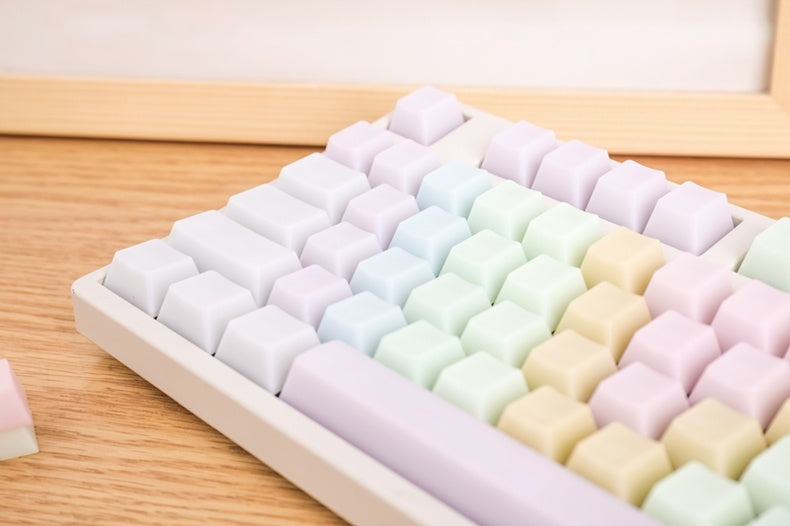Jelly Rainbow Keycap 104 Mechanical Keyboard