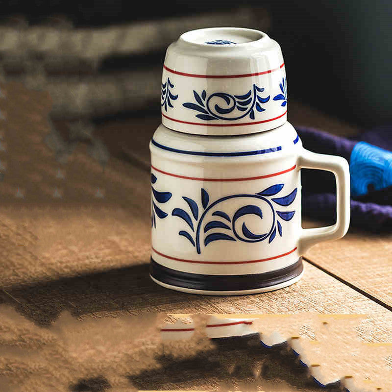 One Pot One Cup Japanese Style Liquor Set Retro Tea Cup