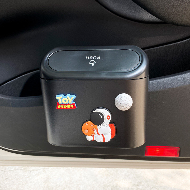 Car Trash Can Creative Cute Storage Cleaning