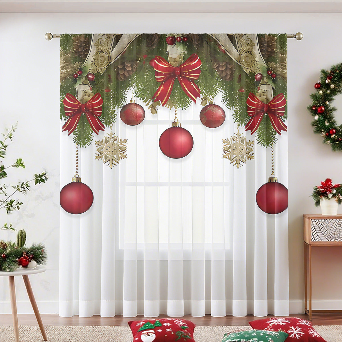 New Christmas Series Window Screen