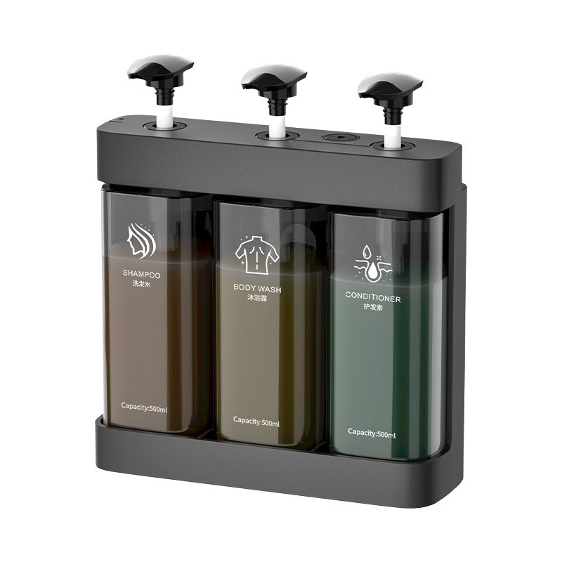 Manual Transparent Soap Dispenser For The Bathroom