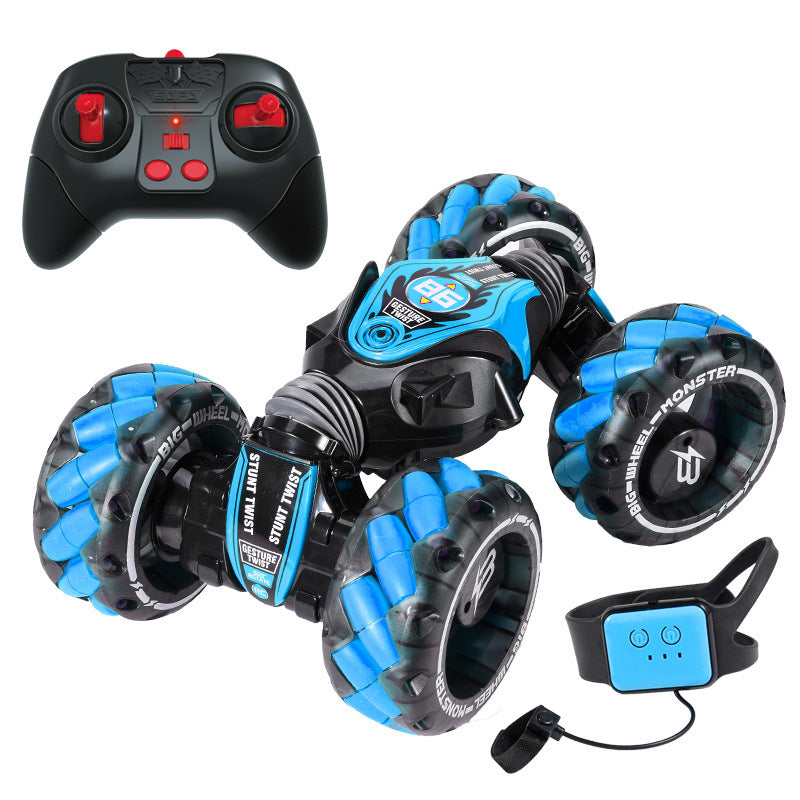 Gesture Remote Control Big Wheel Change Car Drift With Music Light Boy Electric