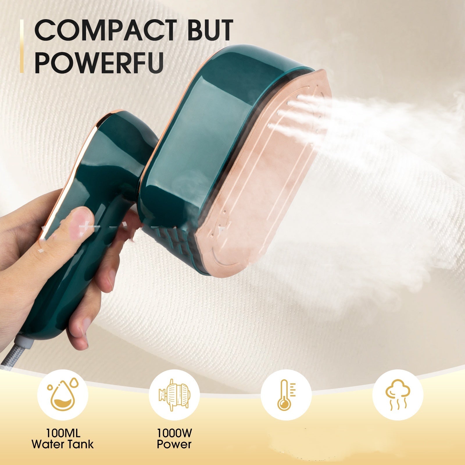Handheld Garment Steamer Home Travel Portable Ironing Machine