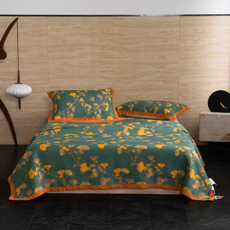 Cotton Gauze Three-layer Yarn Bedspread Pillow Case High-end Quality Gift Skin-friendly Breathable Bedding