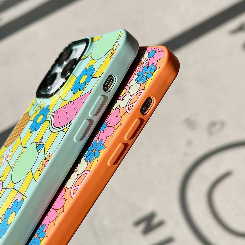 Flower Fruit Silicone Phone Case