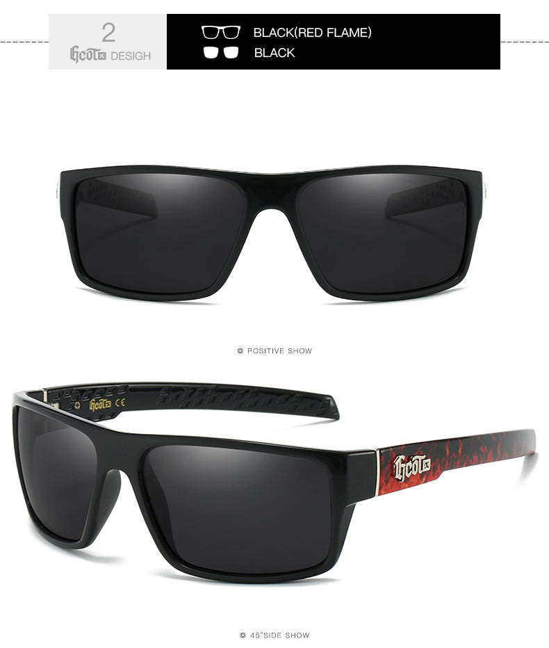 Motorcycle Bandit Style Hip Hop Fashion West Coast Polarized Sunglasses