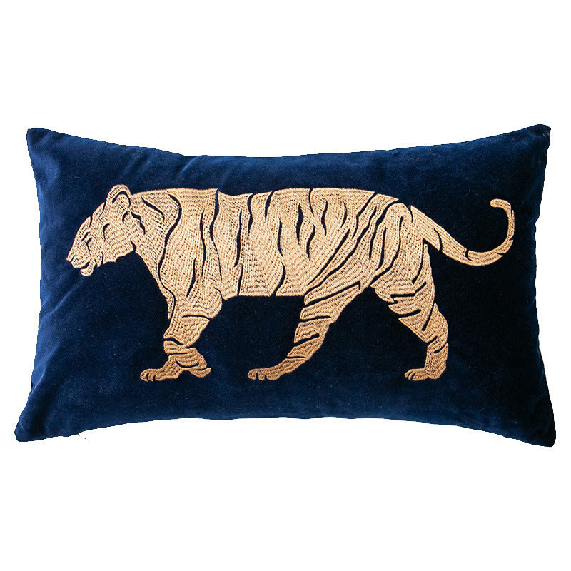 Embroidery Throw Pillow Sofa Cushion Living Room Chair Backrest Office