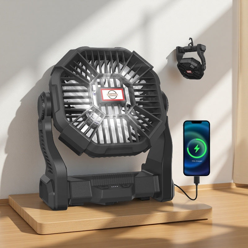Outdoor Camping Portable Rechargeable Fan