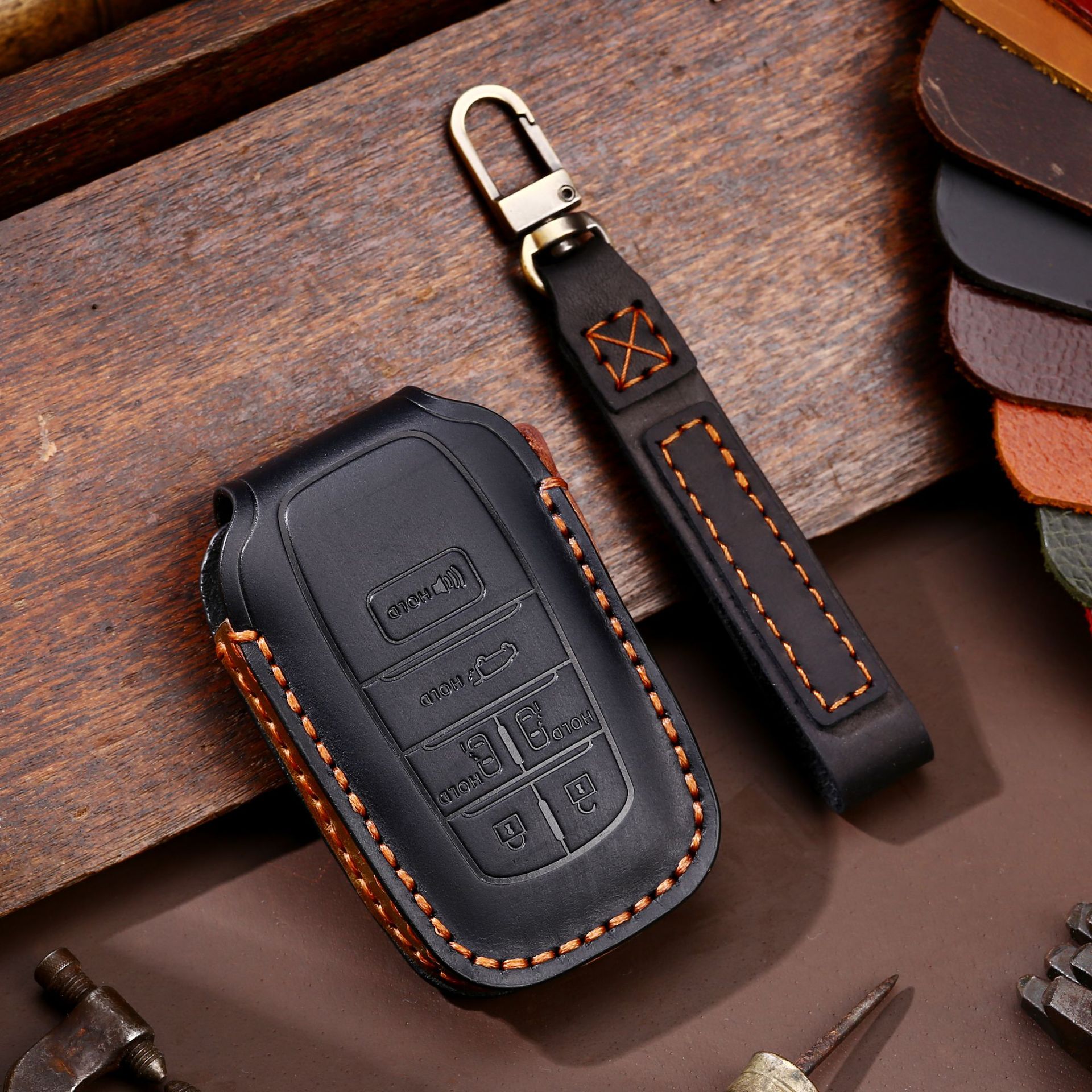 High-end Car Key Genuine Leather Key Cover