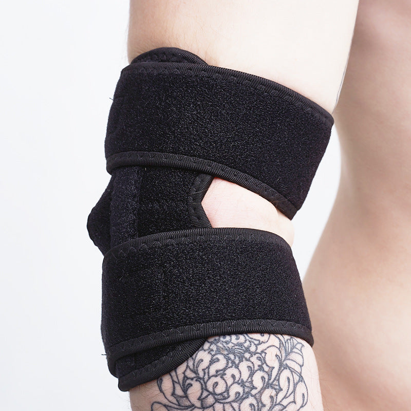 Sports Protection Adjustable Breathable Supporting Spring Elbow Pads