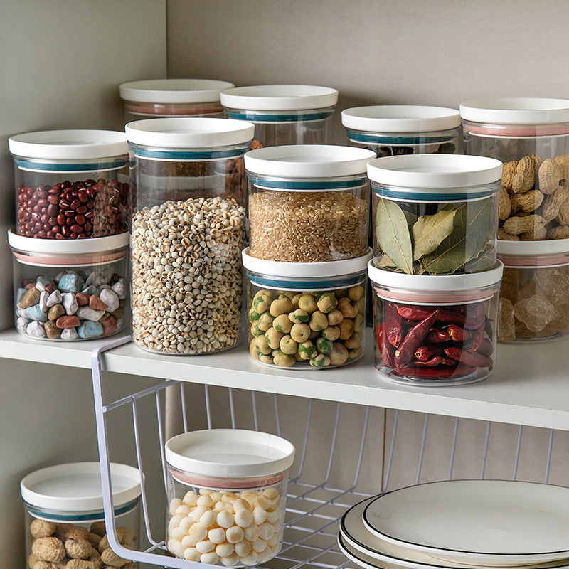 Japanese Style Stackable Grain Storage Jar Kitchen