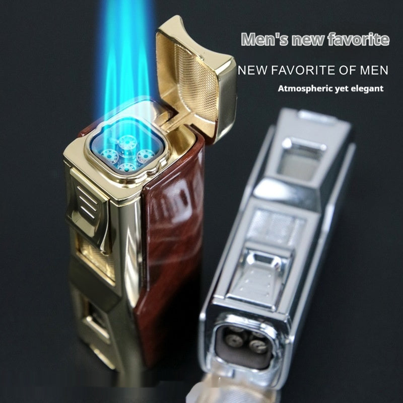 Fashion Straight Inflatable Windproof Lighter