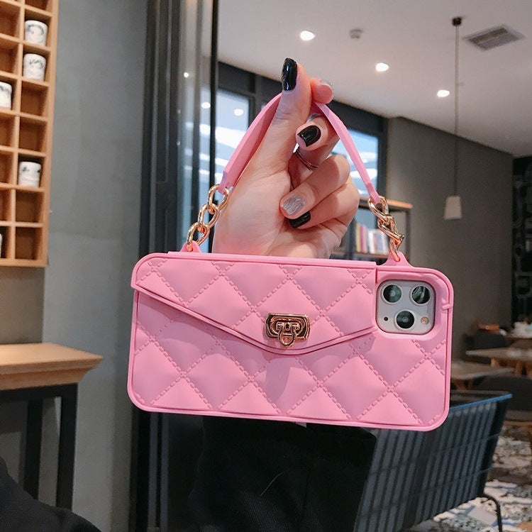 Silicone Card Wallet Handbag Mobile Phone Case