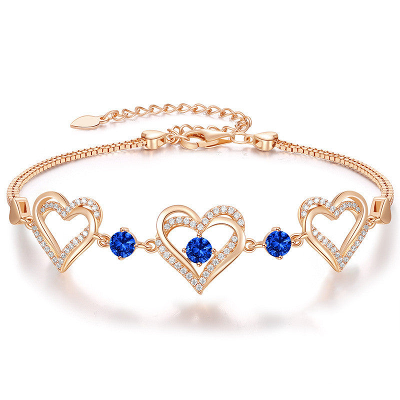 Twelve Birthday Crystal Bracelet Fashion Personality Hand Jewelry