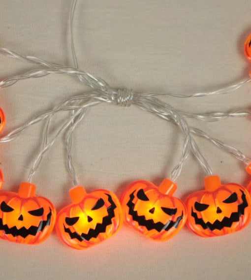 Wansheng Ghost Festival Atmosphere Festival LED Pumpkin Bat Decorative Lights