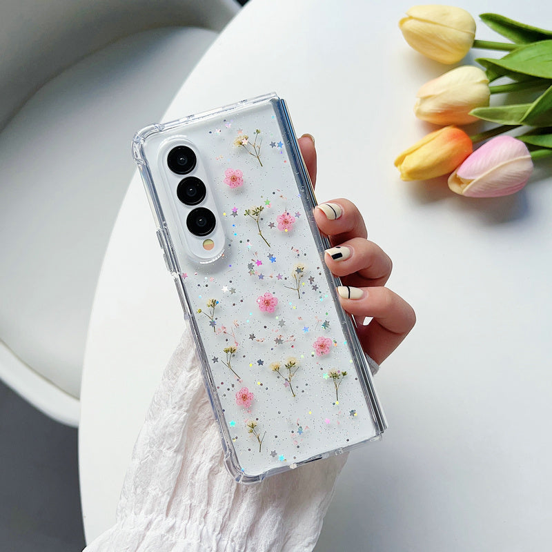 Shattered Phone Case Folding Screen Anti-drop Cover