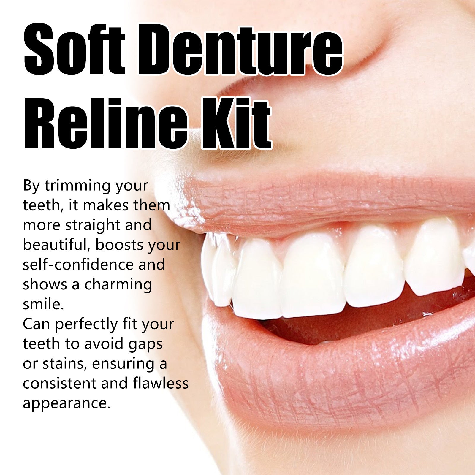 Modified Teeth False Teeth Set