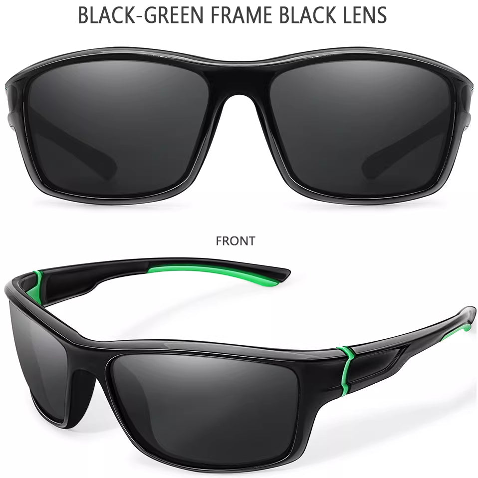 Luxury Square Vintage Polarized Sunglasses For Men Women