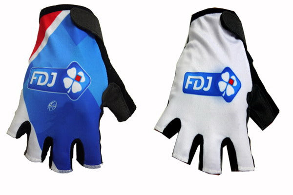 Tour De France Edition FDJ Short Finger Cycling Gloves