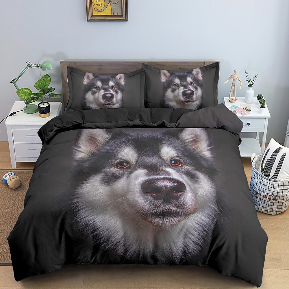 Three-piece Set Dachshund Bedding