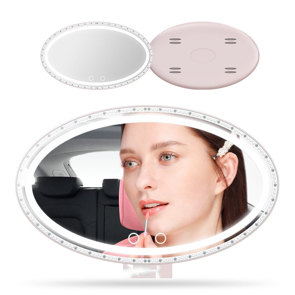 Car Sun Visor LED Makeup Mirror