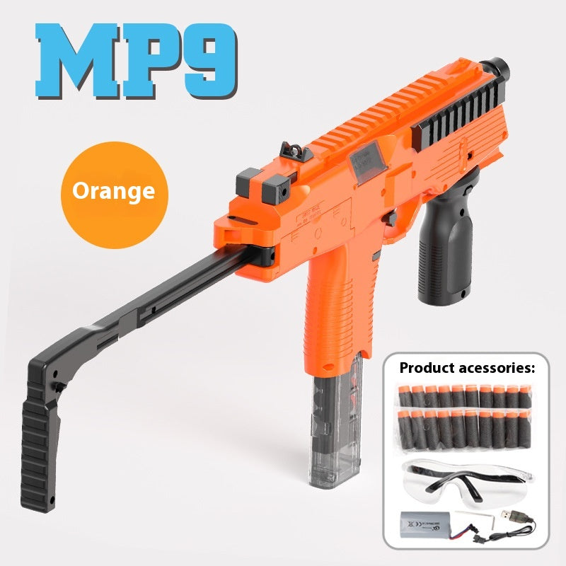MP9 High-speed Electric Automatic Continuous Delivery Of Left-wheel Submachine Gun