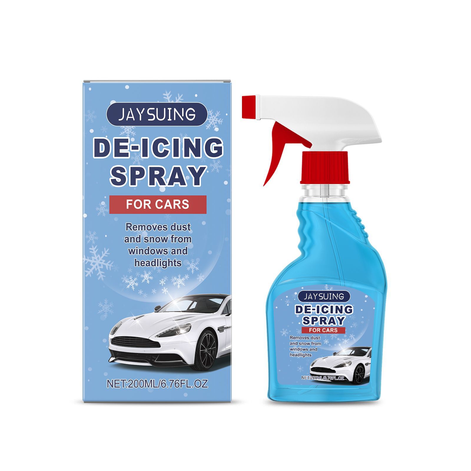 Deicing Spray Car Window Glass